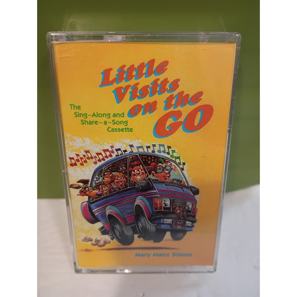 Little Visits on the GO Sing-Along Cassette Mary Manz Simon 1992 Concordia Tape